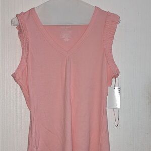 Nine West Pink Sleeveless Top